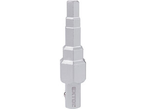 Radiátor kulcs, 5 részes, 1/2" külső négyszög, CrV