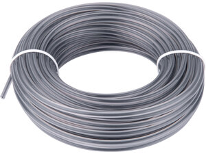 Damil szegélynyíró géphez 2,7 mm, kör keresztmetszetű, fekete közép/dual power, 15m