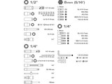 Dugókulcs klt., CV., racsnis 45fog ; 1/4" és 1/2", 94db, 4-32mm, 32db bit(lapos, kereszt,imbusz,torx), gyertyakulcs16&21