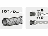 Gyorscsatlakozó, réz; 1/2", stoppos